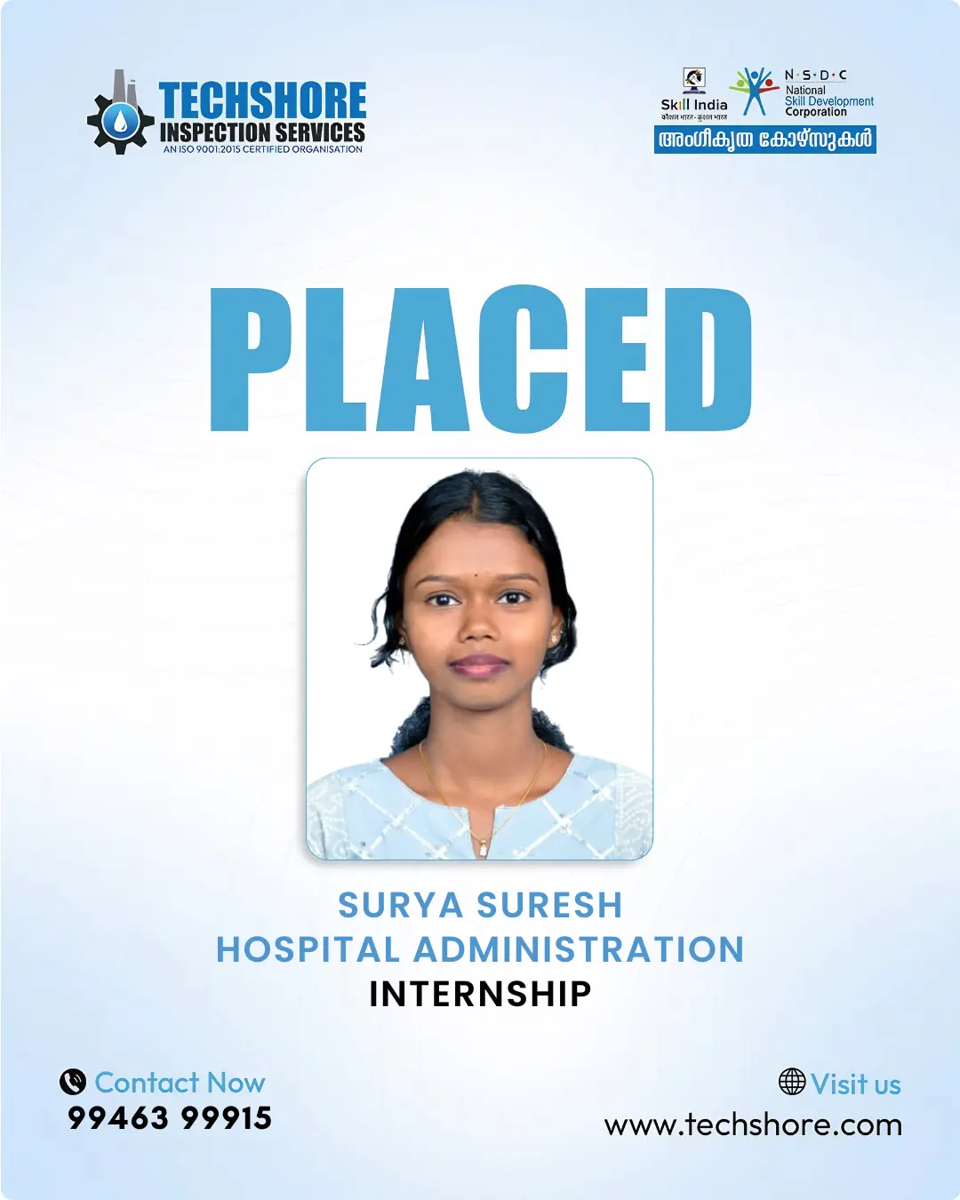 Placement student